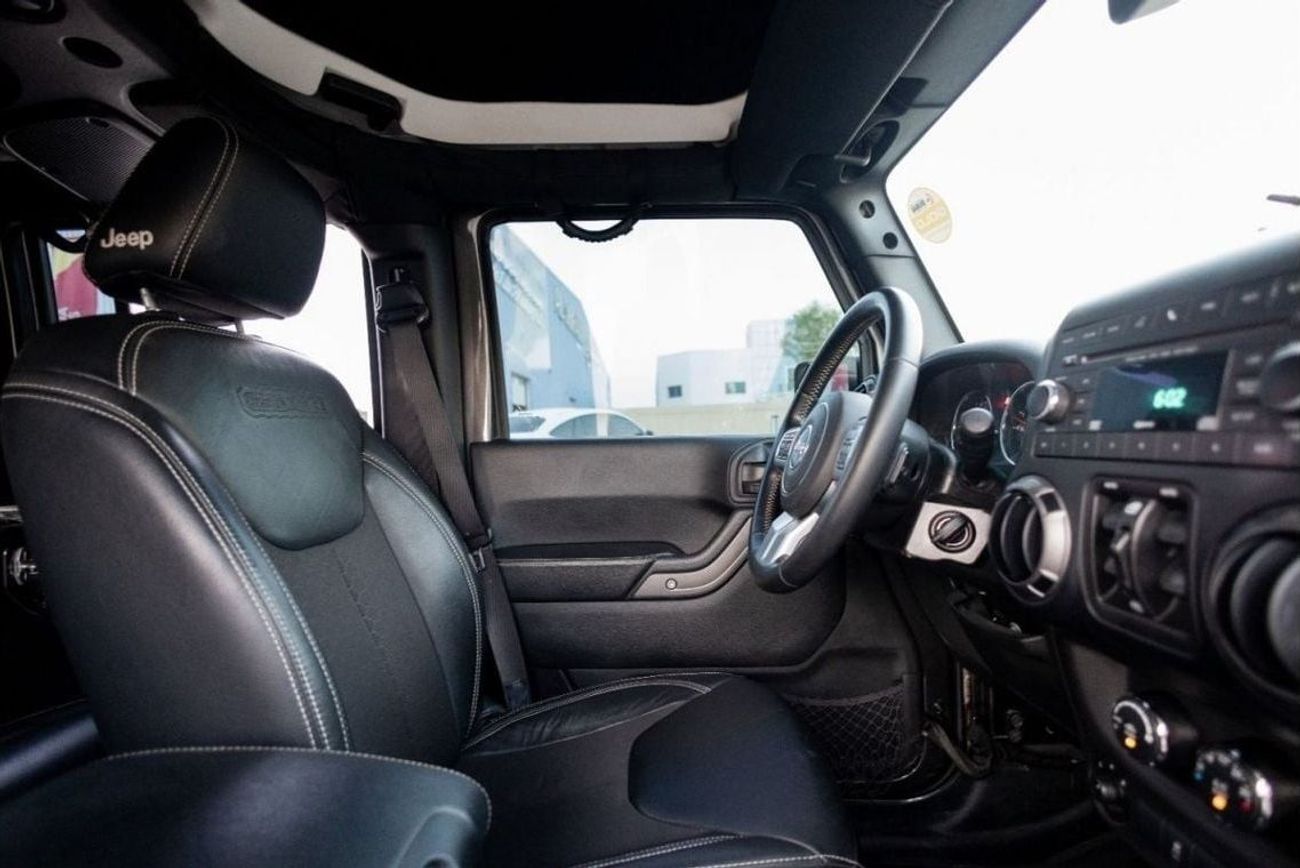 Jeep Wrangler Jeep Wrangler Unlimited Oscar Mike Edition 2018 GCC under Warranty with Flexible Down-Payment.