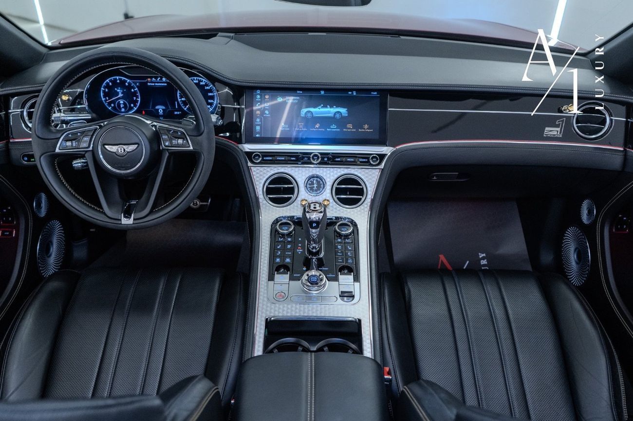 بنتلي كونتيننتال جي تي سي 2020 Bentley Continental GTC Mulliner 1 of 100, Carbon Body Kit, GCC Specs, With Warranty