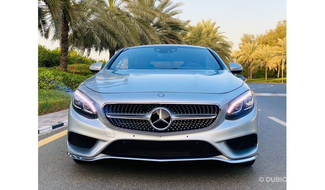 مرسيدس بنز S 500 كوبيه AMG AMG AMG AMG مرسيدس بنز S500 كوب خليجي 2017 صبغ وكاله 6 كبسات بحاله ممتازه