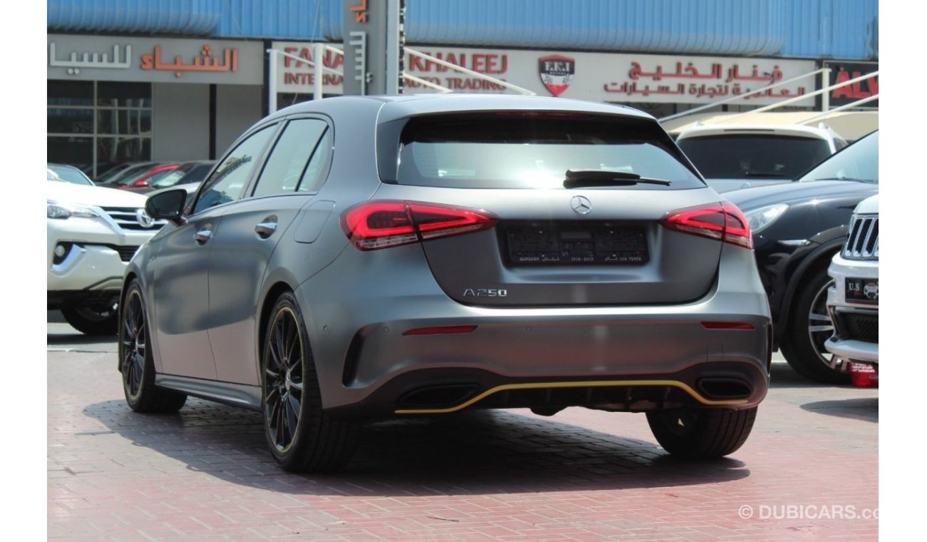 مرسيدس بنز A 250 EDITION FULLY LOADED 2019 GCC FSH WITH AGENCY WARRANTY IN MINT CONDITION