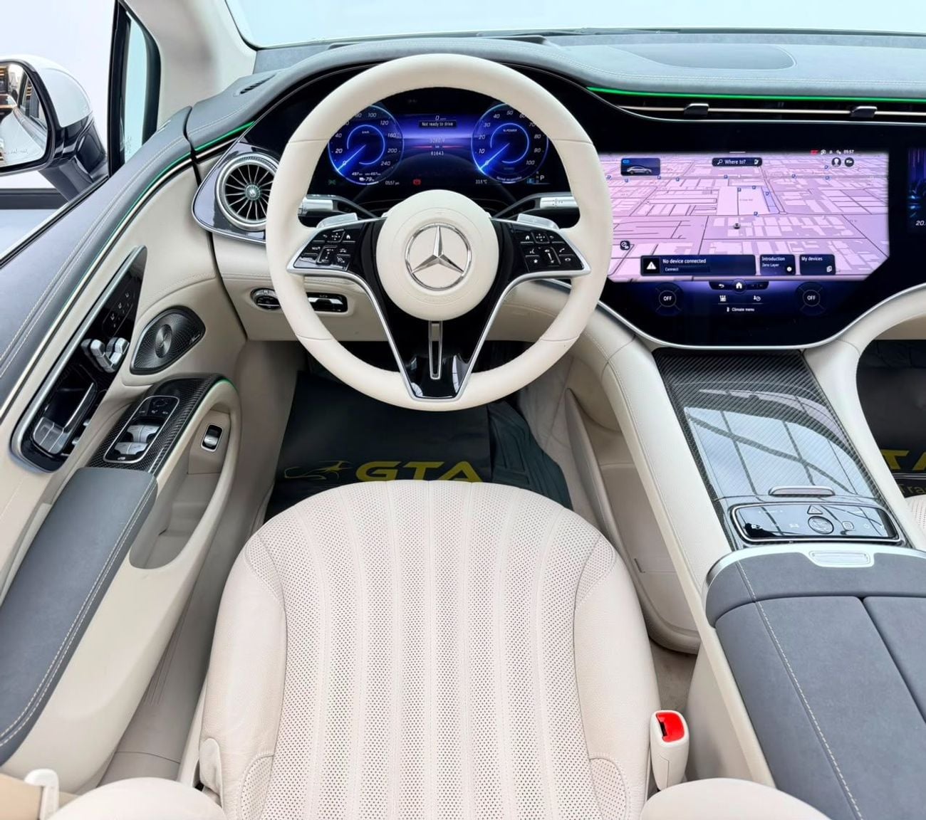 مرسيدس بنز EQS 450+ STD 2023 Mercedes-Benz EQS 450+, 03/2028 Mercedes Warranty + Service Contract, Full Service History,