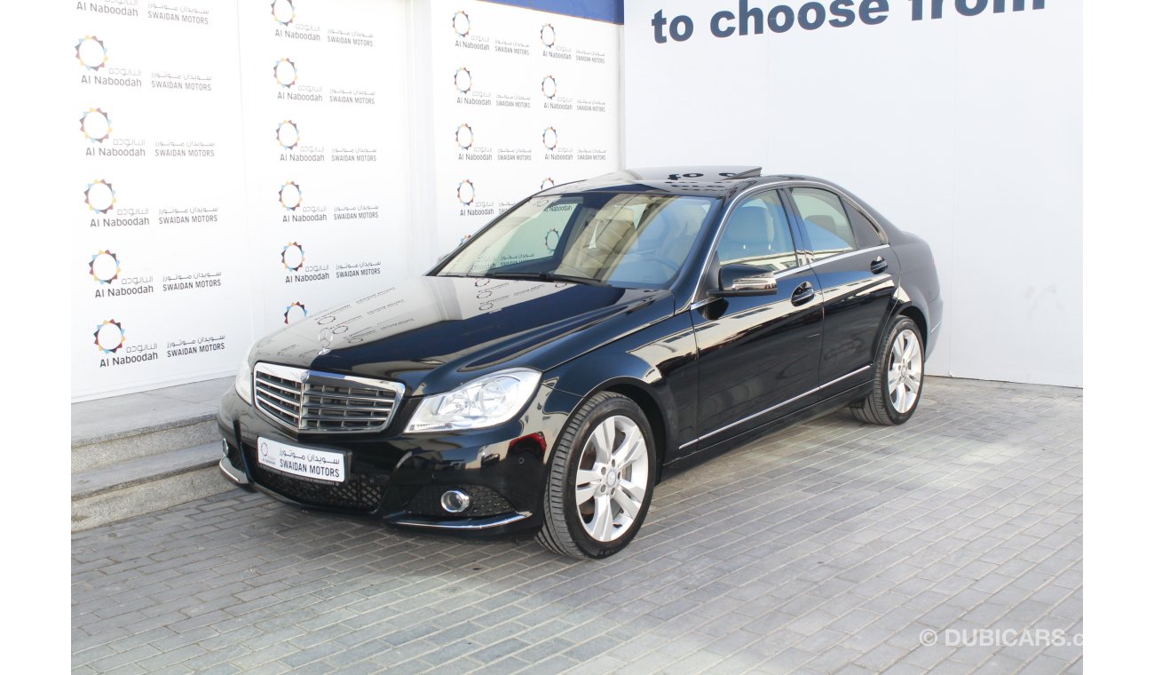 Mercedes-Benz C200 1.8L turbo 2014 model