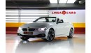 BMW 420i BMW 420i Convertible Sport Line 2016 GCC under Warranty with Flexible Down-Payment.
