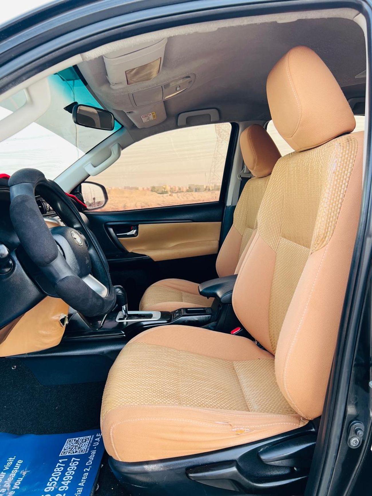 تويوتا فورتونر petrol 2.7 Liter ,Left hand drive 2016 model only for export available