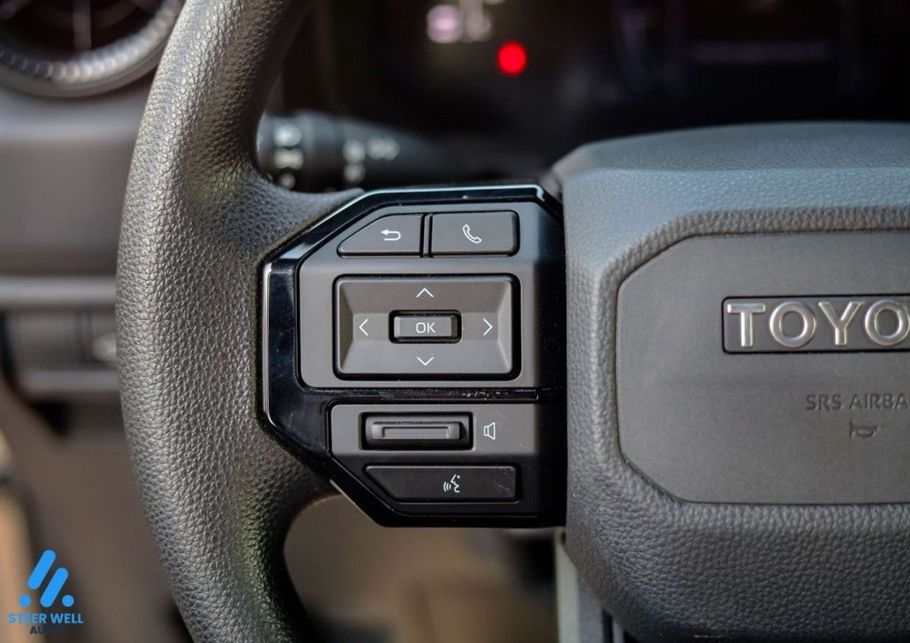 Toyota Prado 2024 Model Year - 2.4L Turbo SFM Mid AT PTR - Push Start - Rear Camera - Export Only