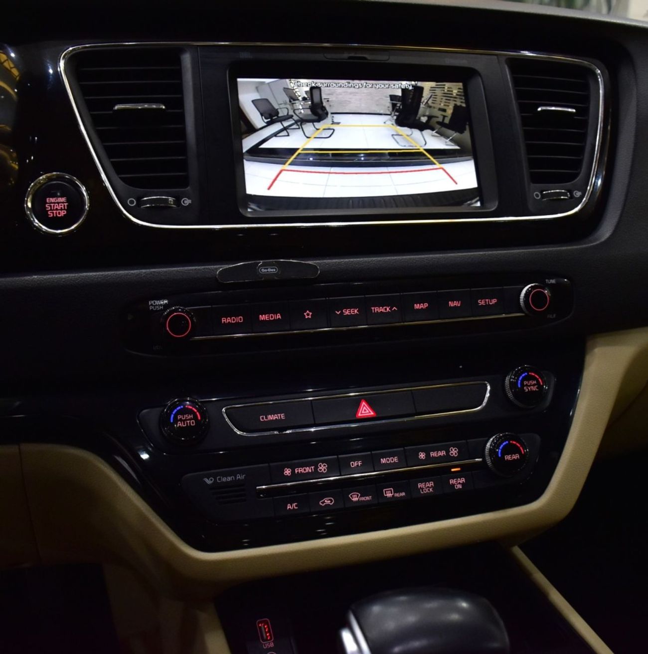 Kia Grand Carnival EXCELLENT DEAL for our KIA Grand Carnival ( 2019 Model ) in Black Color GCC Specs