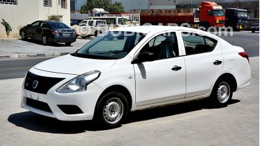 Nissan Sunny 2015 White Gcc Low Mileage Immaculate Condition Smooth Drive