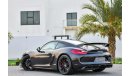 Porsche Cayman GT4 - GCC - AED 5,252 PER MONTH - 0% DOWNPAYMENT