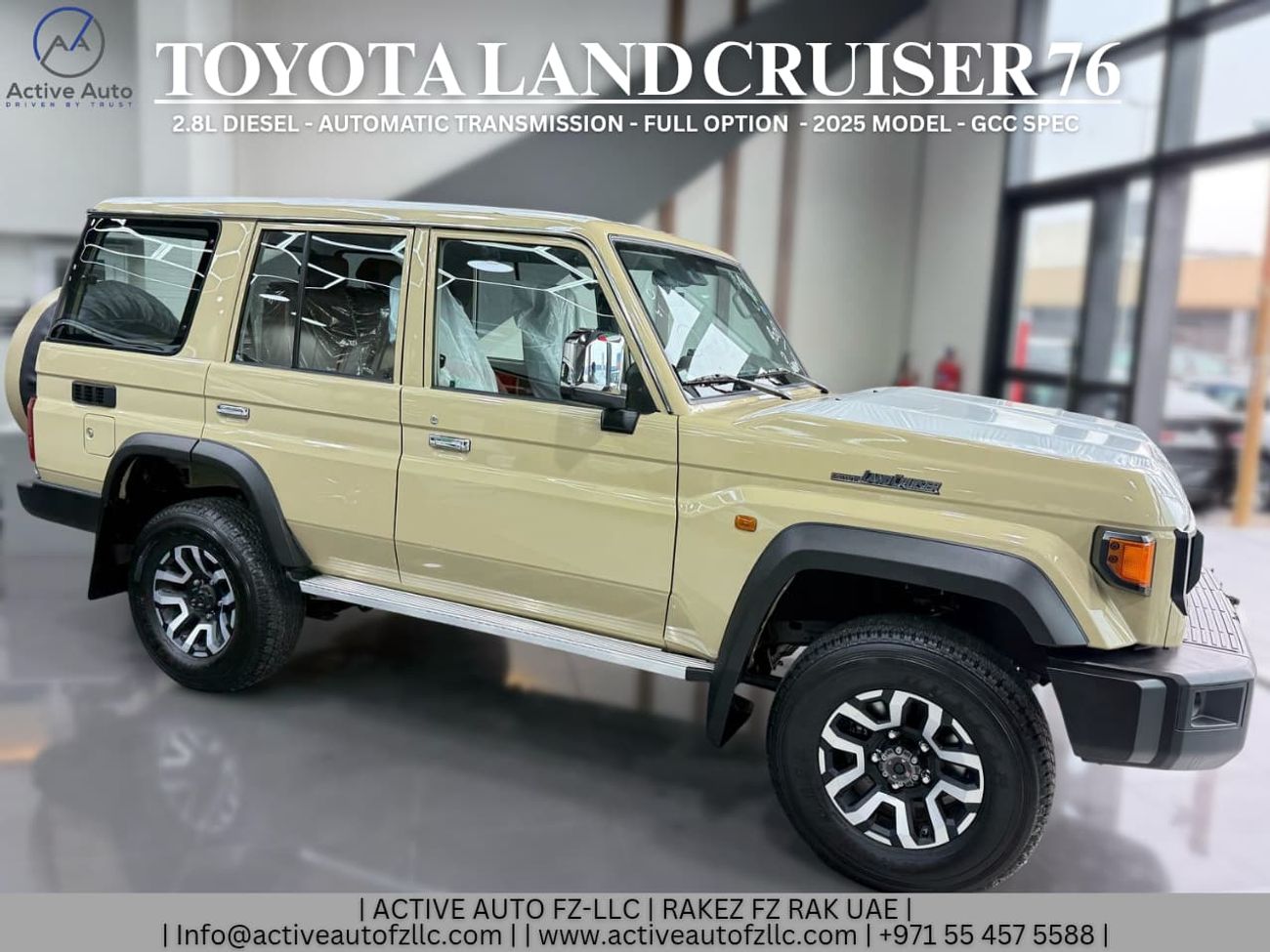 Toyota Land Cruiser 70 TOYOTA LC76 2.8L DIESEL A/T FULL 2025 GCC