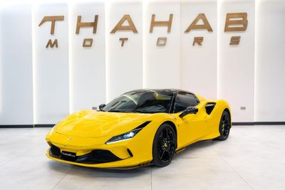 Ferrari F8 Spider 3.9T V8 - 2023 | 7 YRS SERVICE CONTRACT | FULL SERVICE HISTORY | GCC | LOW MILEAGE | PERFECT CONDITI