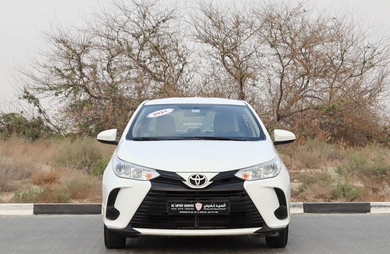 تويوتا يارس Toyota Yaris 1.5L 2021 GCC , Original Paint , accident-free, in excellent condition 598 P.M