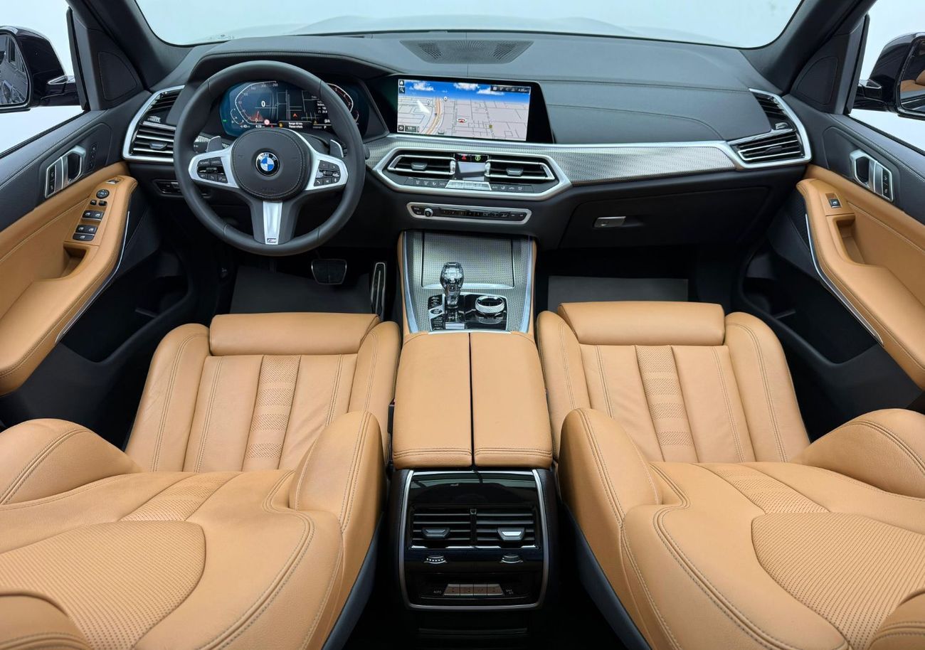 BMW X5 40i M Sport 3.0L 2022 BMW X5 xDrive40i M-Sport, 2027 BMW Warranty + Service Pack, Very Low Km, GCC