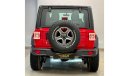جيب رانجلر 2018 Jeep Wrangler Sport JL, Jeep® Warranty, Service History, GCC