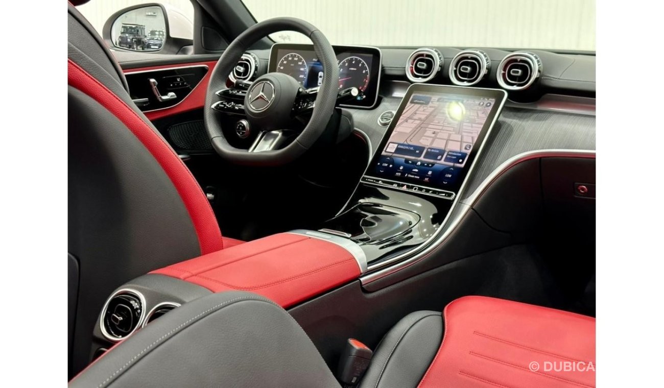 مرسيدس بنز C 200 2023 Mercedes-Benz C200 AMG Premium Plus, Mercedes Warranty 2028, Mercedes Service History, GCC