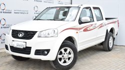 جريت وول وينغل 2.4L MAN 4WD DOUBLE CABIN 2017 GCC DEALER WARRANTY