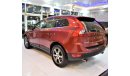 فولفو XC 60 EXCELLENT DEAL for our FULL OPTION! Volvo XC60 T6 AWD 2012 Model!! in Red Color! GCC Specs