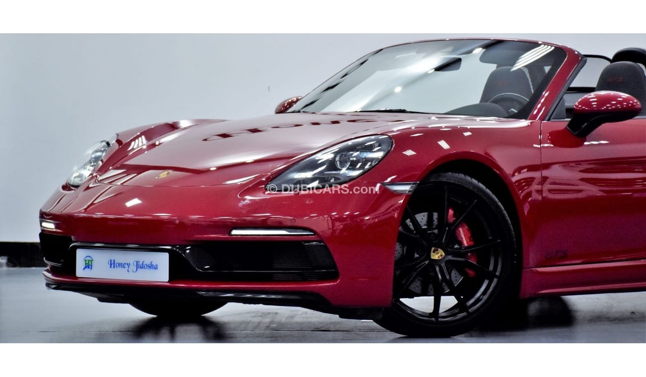 Porsche 718 Boxster EXCELLENT DEAL for our Porsche 718 Boxster GTS ( 2018 Model ) in Red Color GCC Specs