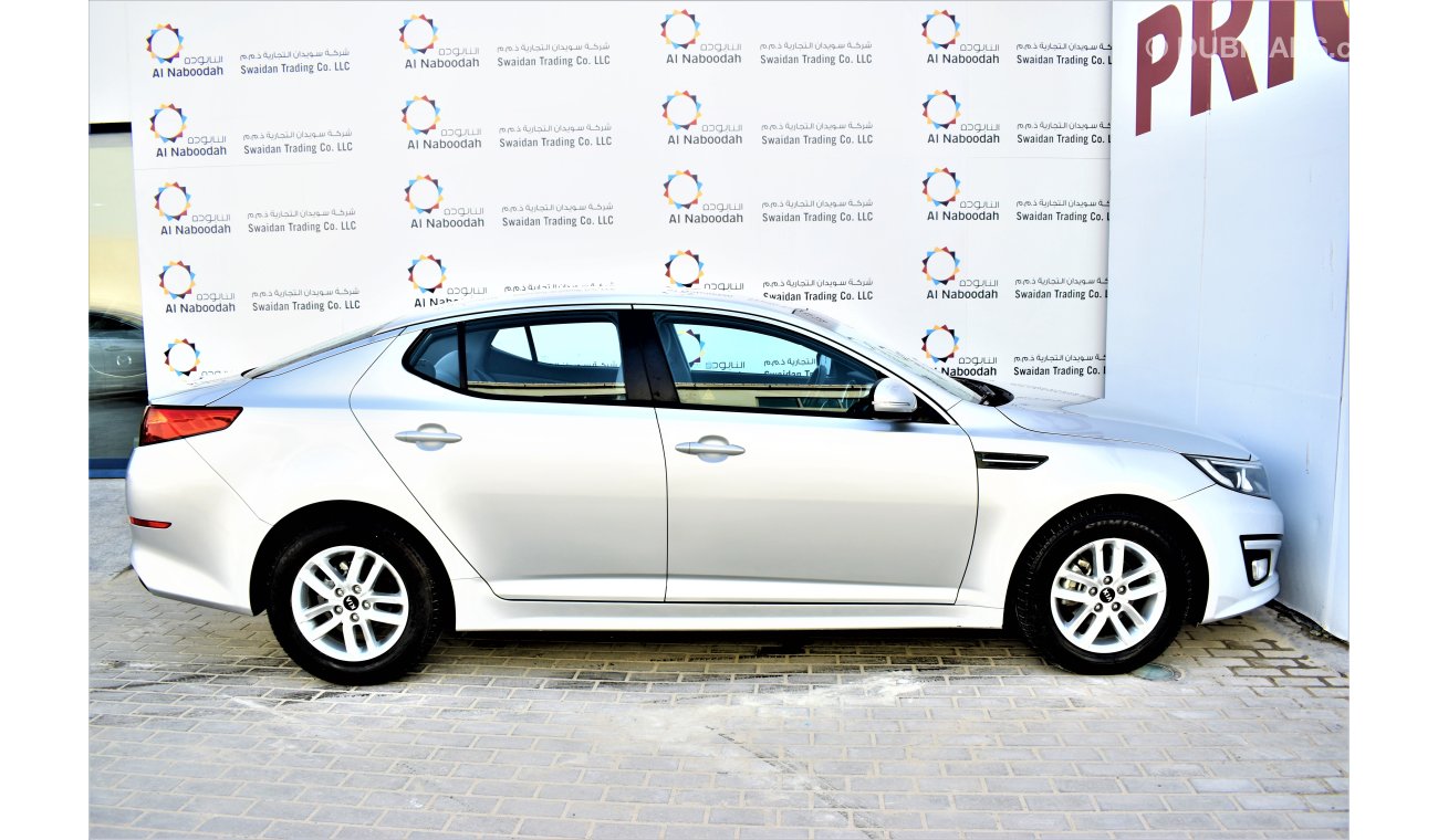 كيا أوبتيما 2.4L 2016 GCC SPECS WITH DEALER WARRANTY