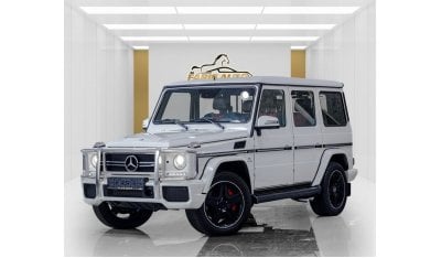 Mercedes-Benz G 63 AMG G-63 - 2015 - GCC with FULL SERVICE - CARBON PACKAGE + FULLY LOADED