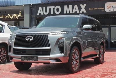 Infiniti QX80 SENSORY CAPTAIN CHAIRS, Under Warranty & Service from Al Rostamani