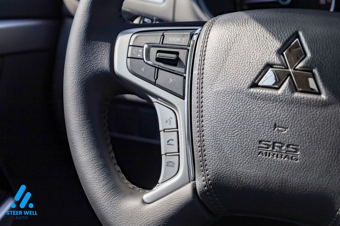 ميتسوبيشي باجيرو سبورت 2.5L Turbo Diesel | 134 HP | AT | 4WD | 7 Passenger | Dual Airbags | ABS & EBD | Ad-Safety | 2023