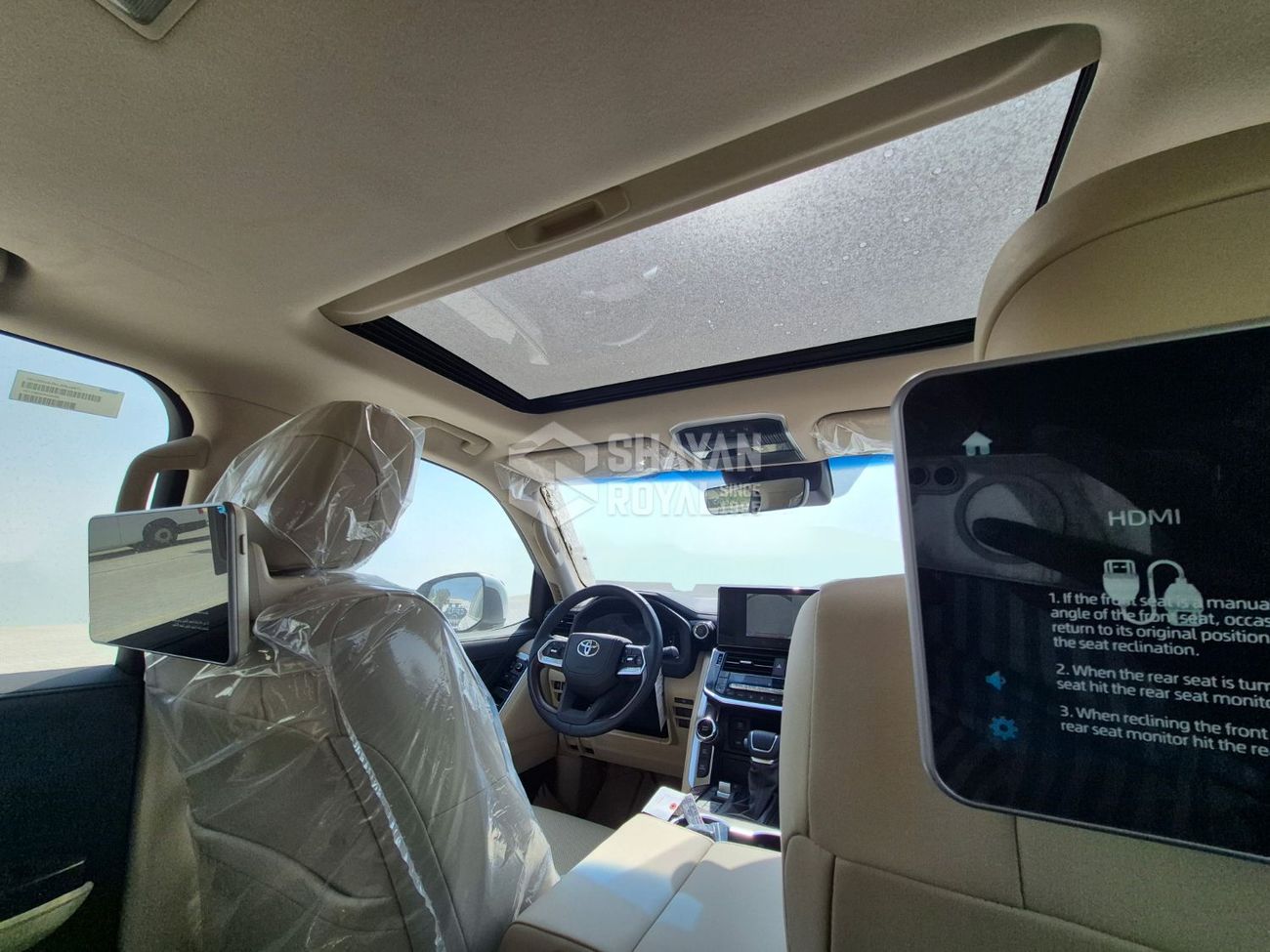 تويوتا لاند كروزر LC300 4.0L PETROL V6 GX-R FULL WITH-RDR AT 7S 2025MY