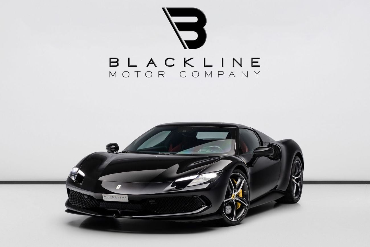 Ferrari 296 GTB BUY NOW, PAY 2027 | THE BLACKLINE STANDARD | 2027 Ferrari Warranty + 2030 Service Contract, GCC