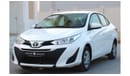 Toyota Yaris SE+ Toyota Yaris 2019 GCC in excellent condition