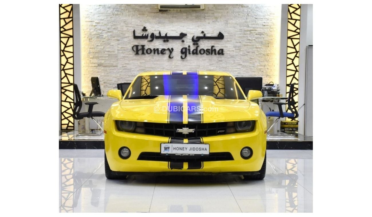 Chevrolet Camaro EXCELLENT DEAL for our Chevrolet Camaro RS ( 2012 Model ) in Yellow Color GCC Specs