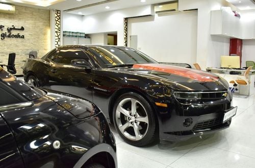شيفروليه كامارو RS EXCELLENT DEAL for our Chevrolet Camaro ( 2014 Model ) in Black Color GCC Specs