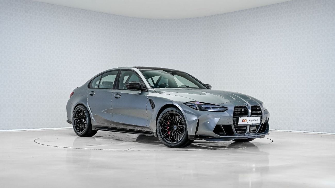 BMW M3 M3 Competition xDrive | AED 7,081 PM | Warranty - Service November 2028 | GCC