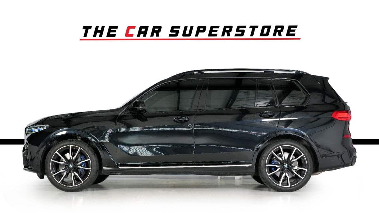 BMW X7 40i M Sport Pure 3.0L (335 HP) GCC-BMW Warranty Until 27/11/2026-7 Seats