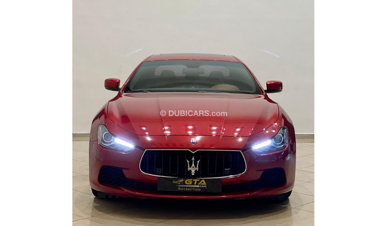 Maserati Ghibli 2015 Maserati Ghibli S Q4, Warranty, Full Service History, GCC