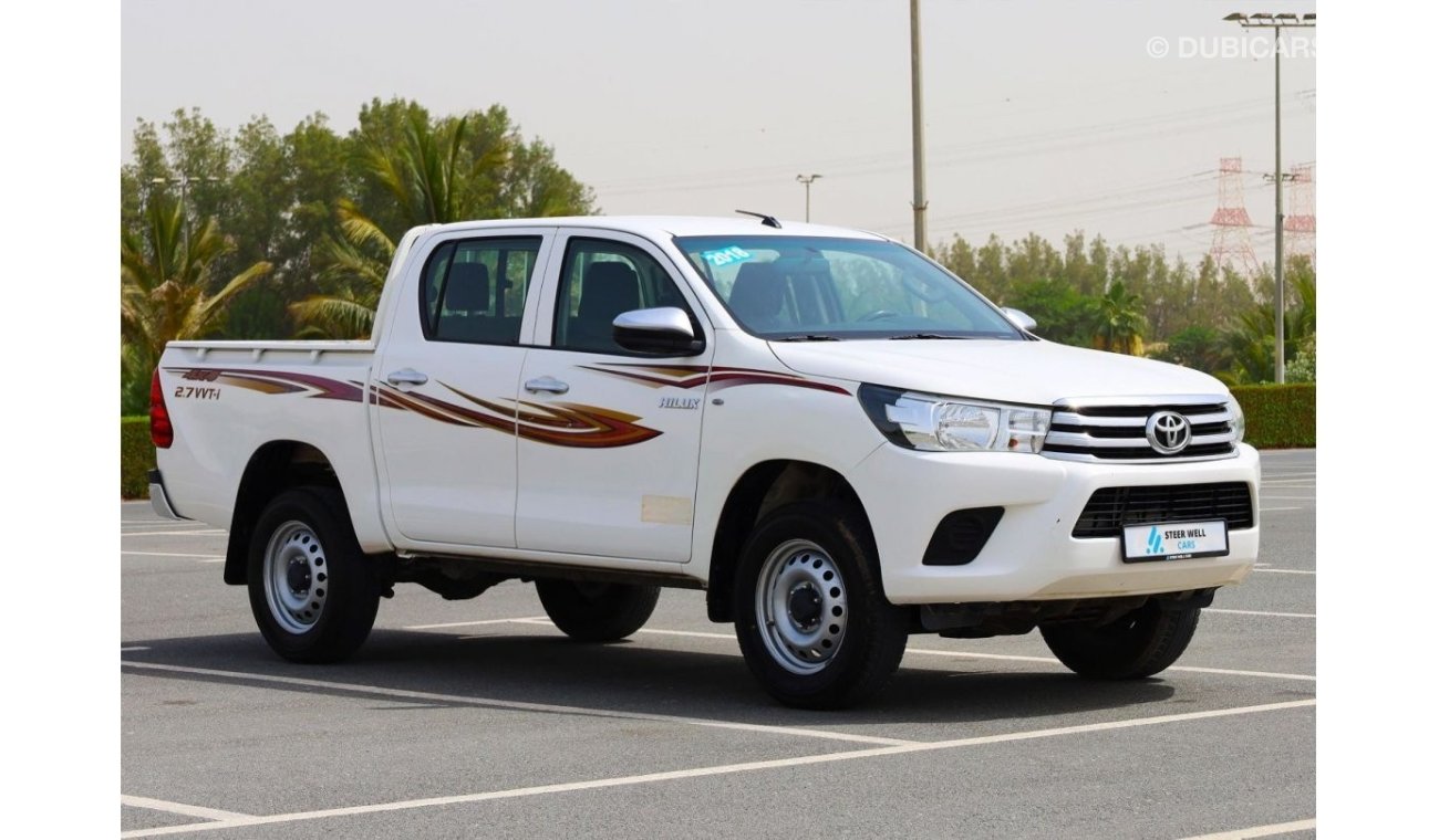 Toyota Hilux GL | 4x4 | Automatic Transmission | 2.7L Petrol | Perfect Condition | GCC
