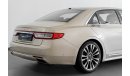 Lincoln Continental 2017 Lincoln Continental Reserve / Full Lincoln Service History