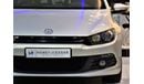 Volkswagen Scirocco ONE HOT HATCH! Volkswagen Scirocco 2013 Model!! in Beige Color! GCC Specs