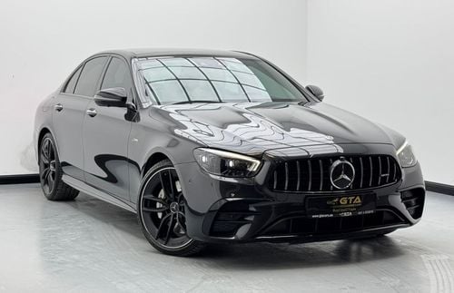 Mercedes Benz E53 AMG STANDARD 2021 Mercedes-Benz E53 AMG Double Night Package, Mercedes Service History, 1 Year Warranty, GCC