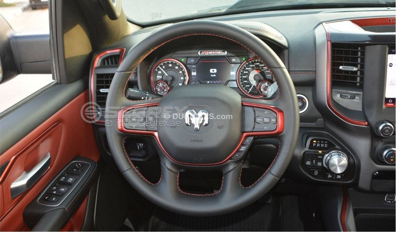 RAM 1500 Rebel 5.7L Electric Seat, 360 Camera V8 Gasoline For Export Only