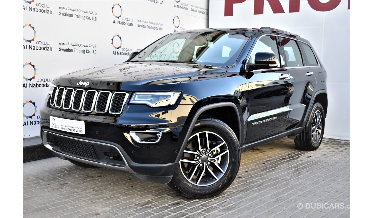 جيب جراند شيروكي LIMITED 3.6L 4X4 V6 2019 GCC AGENCY WARRANTY UP TO 2022 OR 60,000KM