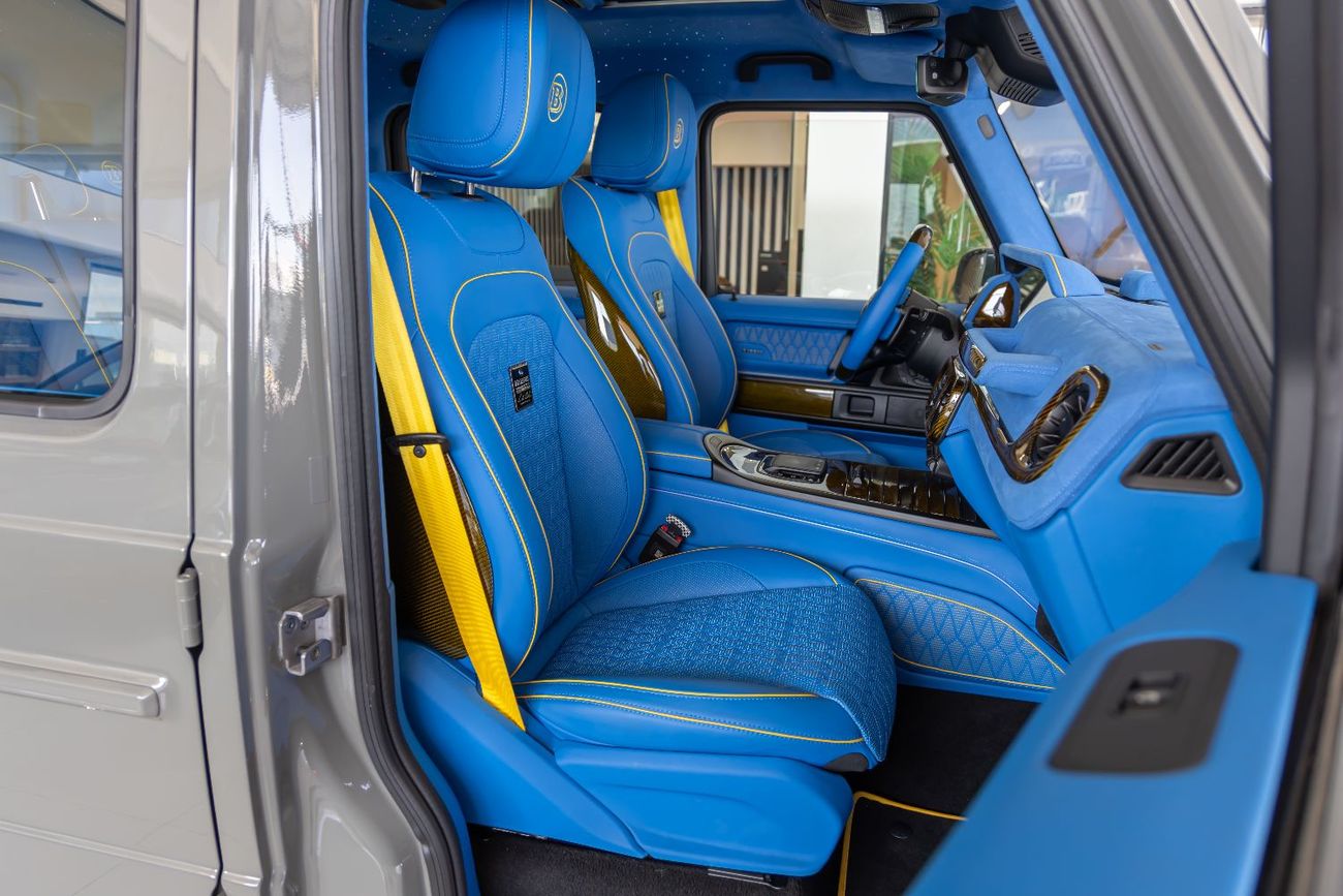 Mercedes-Benz G 63 AMG 4MATIC SUV BRABUS Kit 800 | Carbon Fiber Interior  Seats | Star Light Roof | Prefect Condition 2025