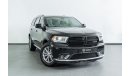 Dodge Durango 2017 Dodge Durango V6 SXT Plus / Dodge Trading Enterprises Warranty & Service Contract