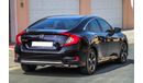 هوندا سيفيك 2018 GCC under Agency Warranty with Zero Down-Payment.