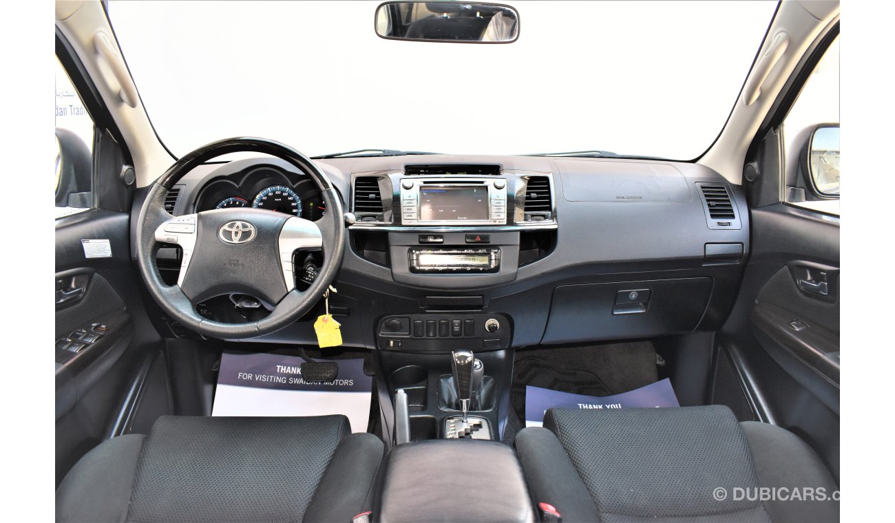 Toyota Fortuner AED 1468 I PM | 4.0L V6 4WD GXR GCC WARRANTY