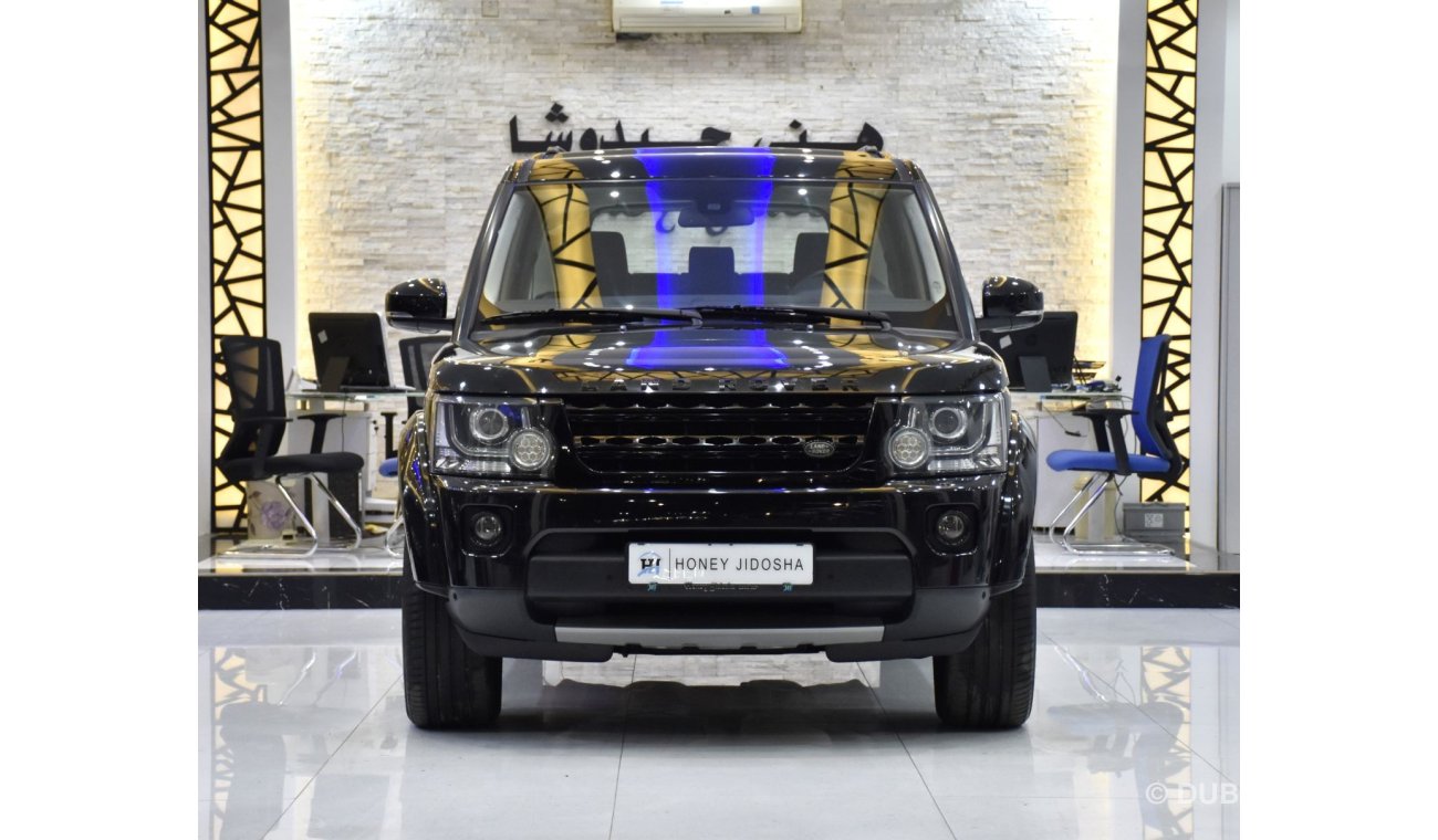 Land Rover Discovery EXCELLENT DEAL for our Land Rover LR4 SCV6 HSE ( 2015 Model ) in Black Color GCC Specs