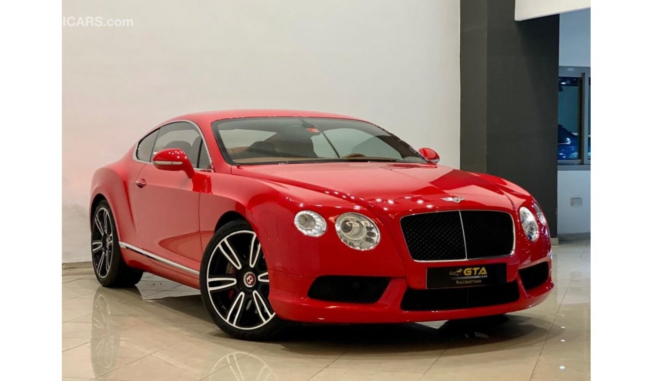 Bentley Continental GT 2013 Bentley Continental GT, Full Service History, Warranty, GCC