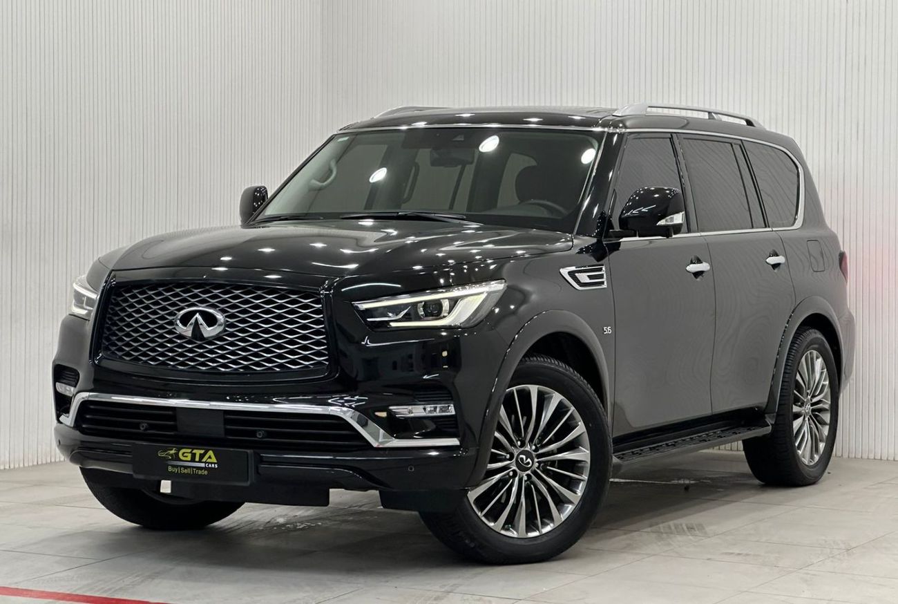 Infiniti QX80 Standard 2020 Infiniti QX80, May 2025 Warranty, Full Agency Service History, GCC