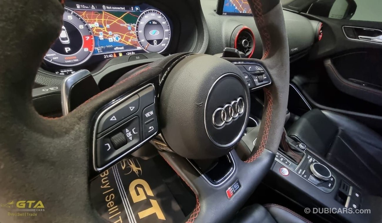أودي RS3 2018 Audi RS3 Quattro, Service Contract-Warranty, Service History, GCC
