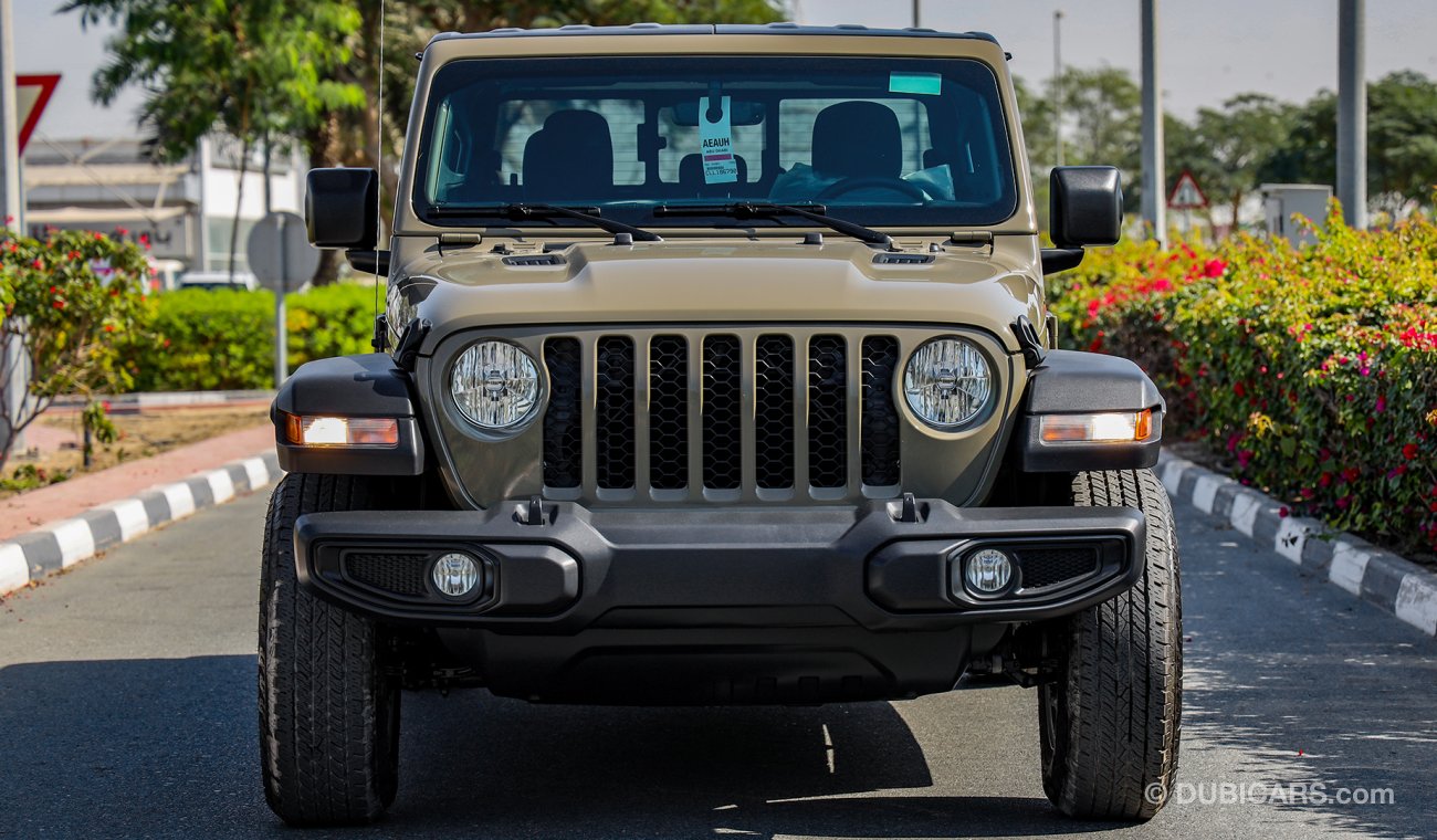 Jeep Gladiator 2020  Sport 4X4, 3.6L V6 GCC, 0km , W/ 3 Yrs or 100K km Warranty @ Trading Enterprises