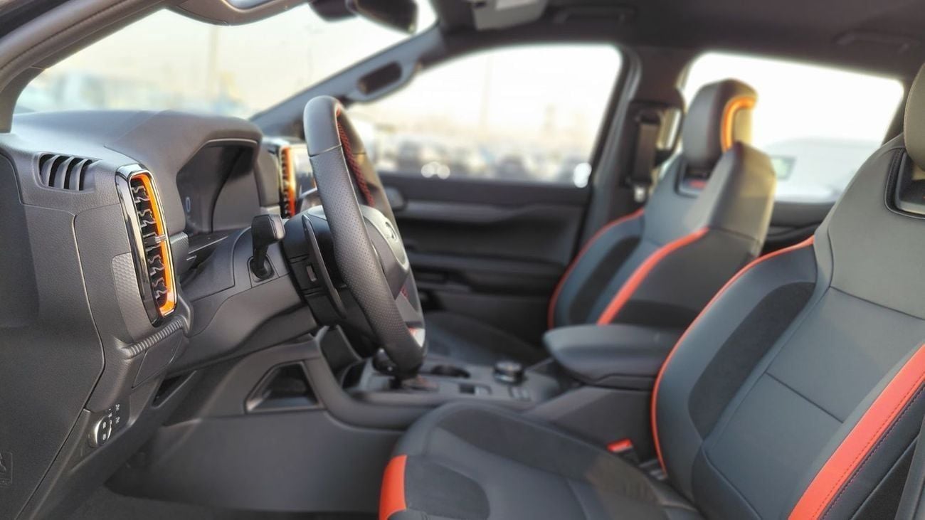 Ford Ranger Raptor Ford Ranger Raptor 3.0L PETROL 4X4 BLACK: 360° CAMERA, LED LIGHTING, TERRAIN PACK