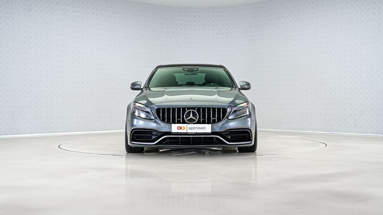 Mercedes Benz C 63 S UAE's Very Best Example | 2 Years Free Servicing | AED 3,776 Per Month